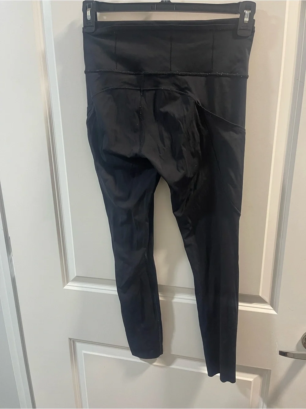 lululemon athletica Black High-Rise Leggings with Side Pocket